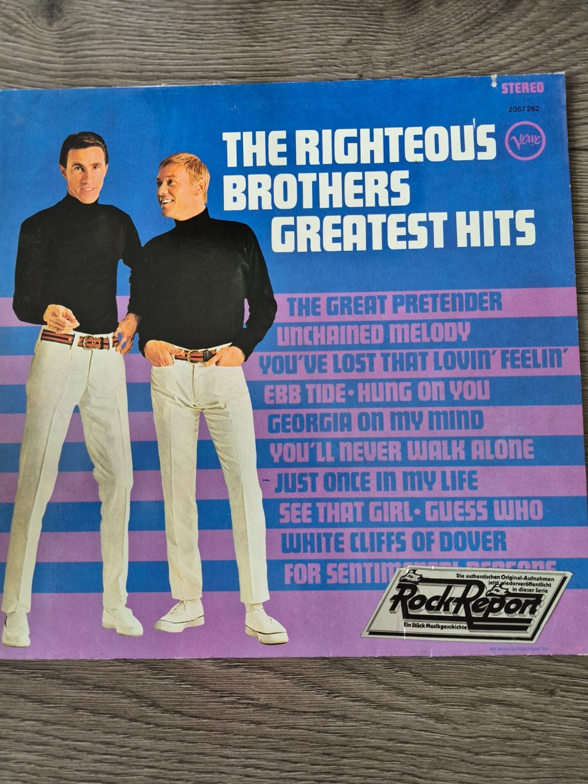 The Righteous Brothers - Greatest Hits LP (Verve Records), Cd's en Dvd's, Vinyl | Pop, LP, Gebruikt, 12 inch, Verzenden