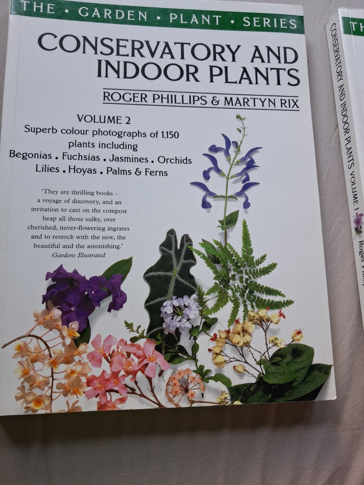 Conservatory and Indoor Plants - Deel 1 & 2, Ophalen of Verzenden, Zo goed als nieuw, Bloemen, Planten en Bomen, Roger Phillips & Martyn Rix