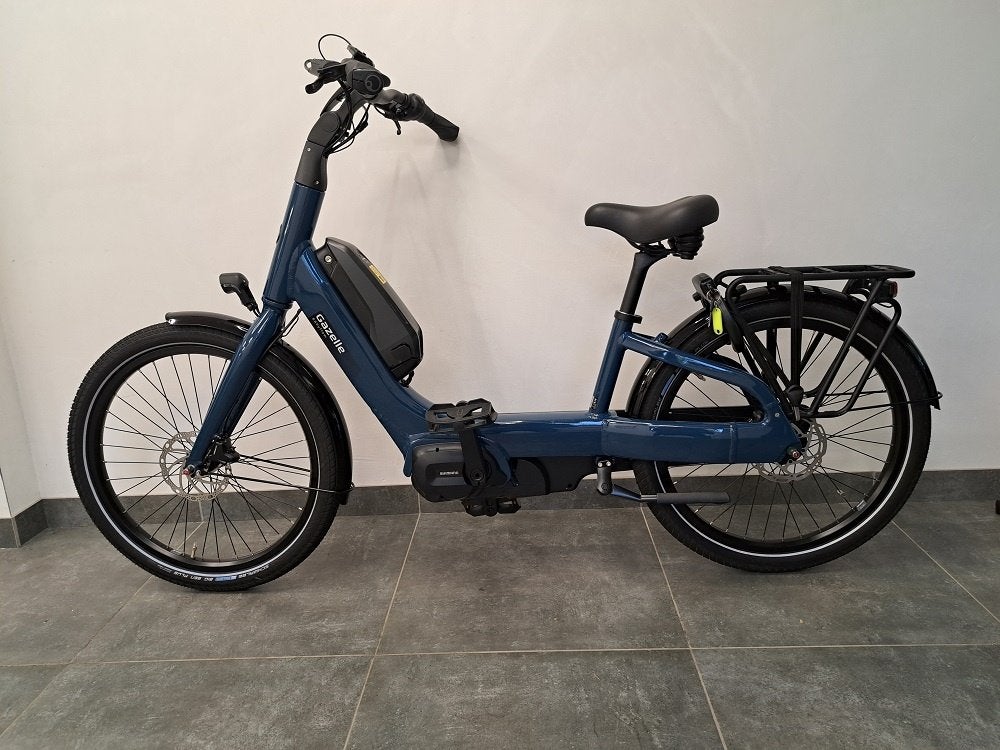 Gazelle Easyflow HMS Stadsfiets Elektrisch zgan, Ophalen, Zo goed als nieuw, Minder dan 47 cm, 50 km per accu of meer