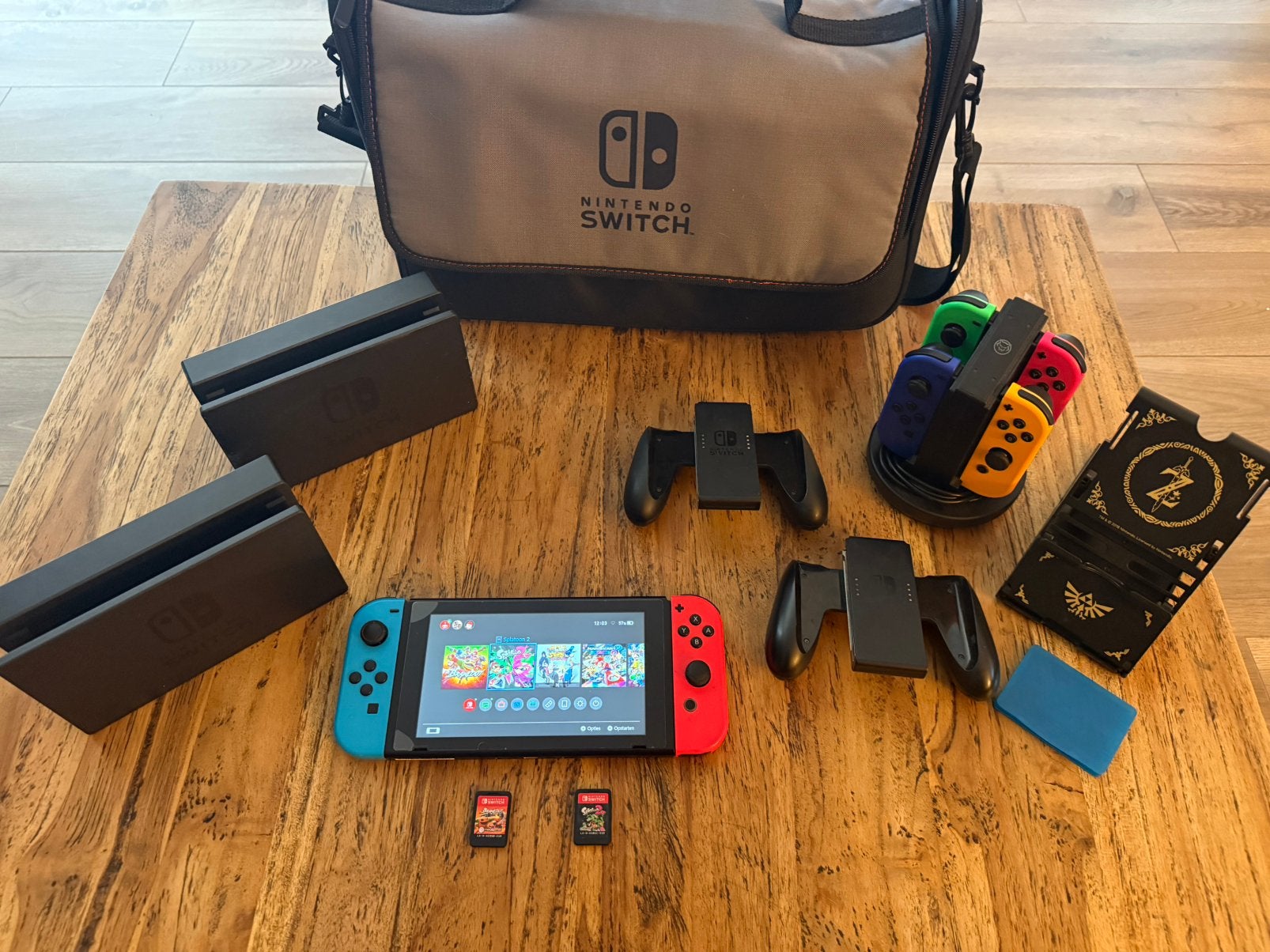 Nintendo Switch V1 [Unpatched] met veel extra’s, Spelcomputers en Games, Spelcomputers | Nintendo Switch, Ophalen of Verzenden