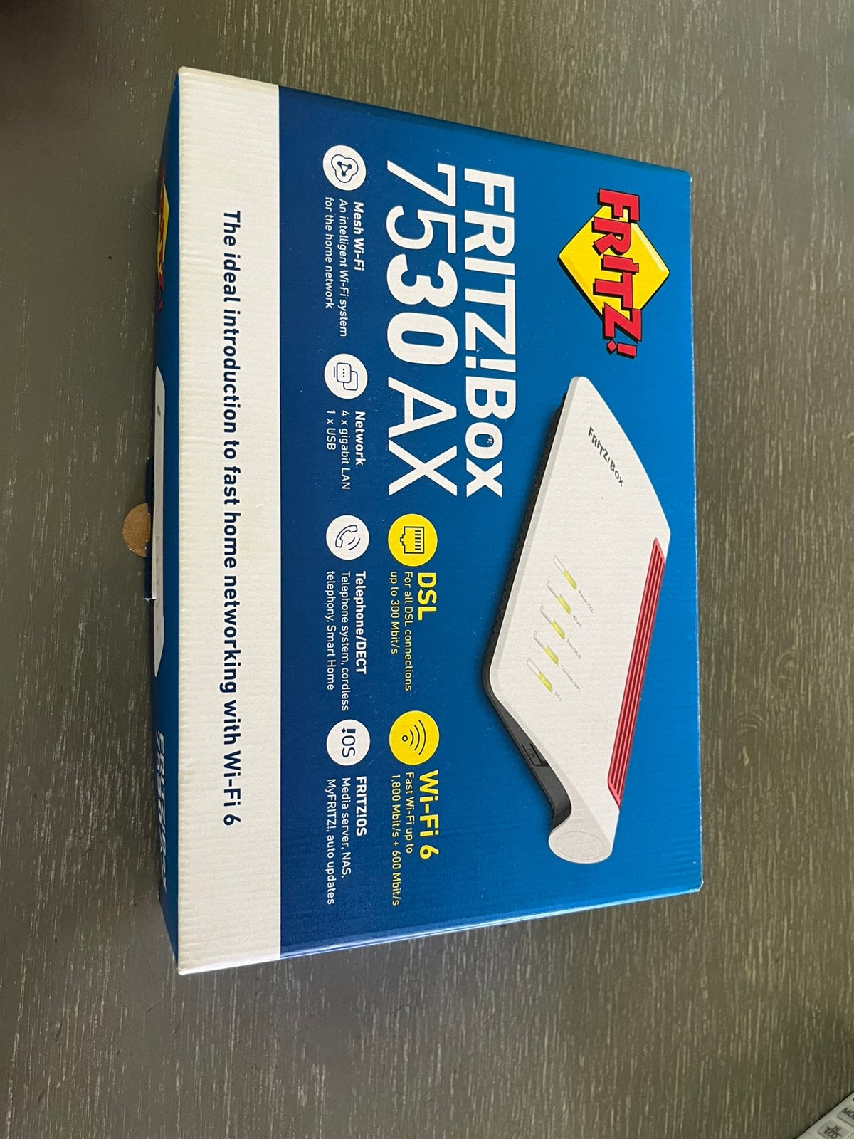Fritz!box 7530ax, Computers en Software, Routers en Modems, Ophalen of Verzenden, Zo goed als nieuw