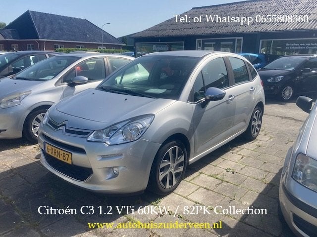 Citroen C3 1.2 VTi 82 PK Collection Compleet Onderhouden, Auto's, Citroën, Voorwielaandrijving, Stof, Gebruikt, 31 €/maand