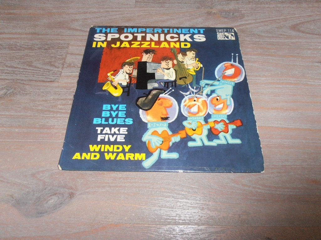The Impertinent Spotnicks in Jazzland - Single, Gebruikt, 7 inch, Ophalen of Verzenden, EP