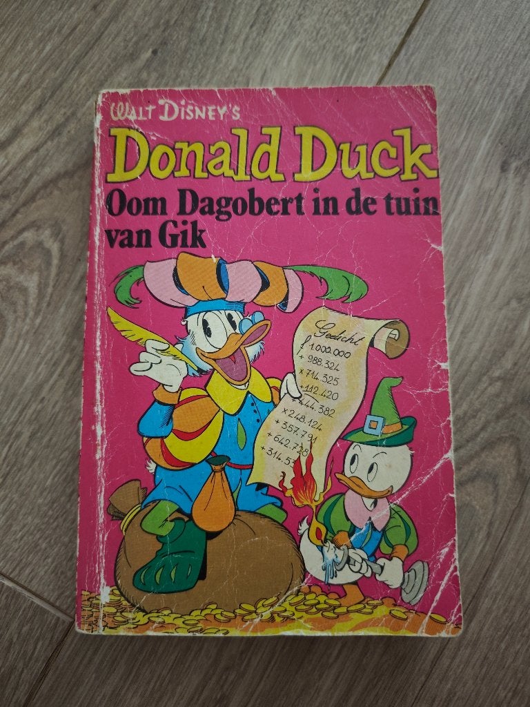 Vintage Donald Duck pocket serie 1, Boeken, Stripboeken, Eén stripboek, Ophalen of Verzenden, Gelezen