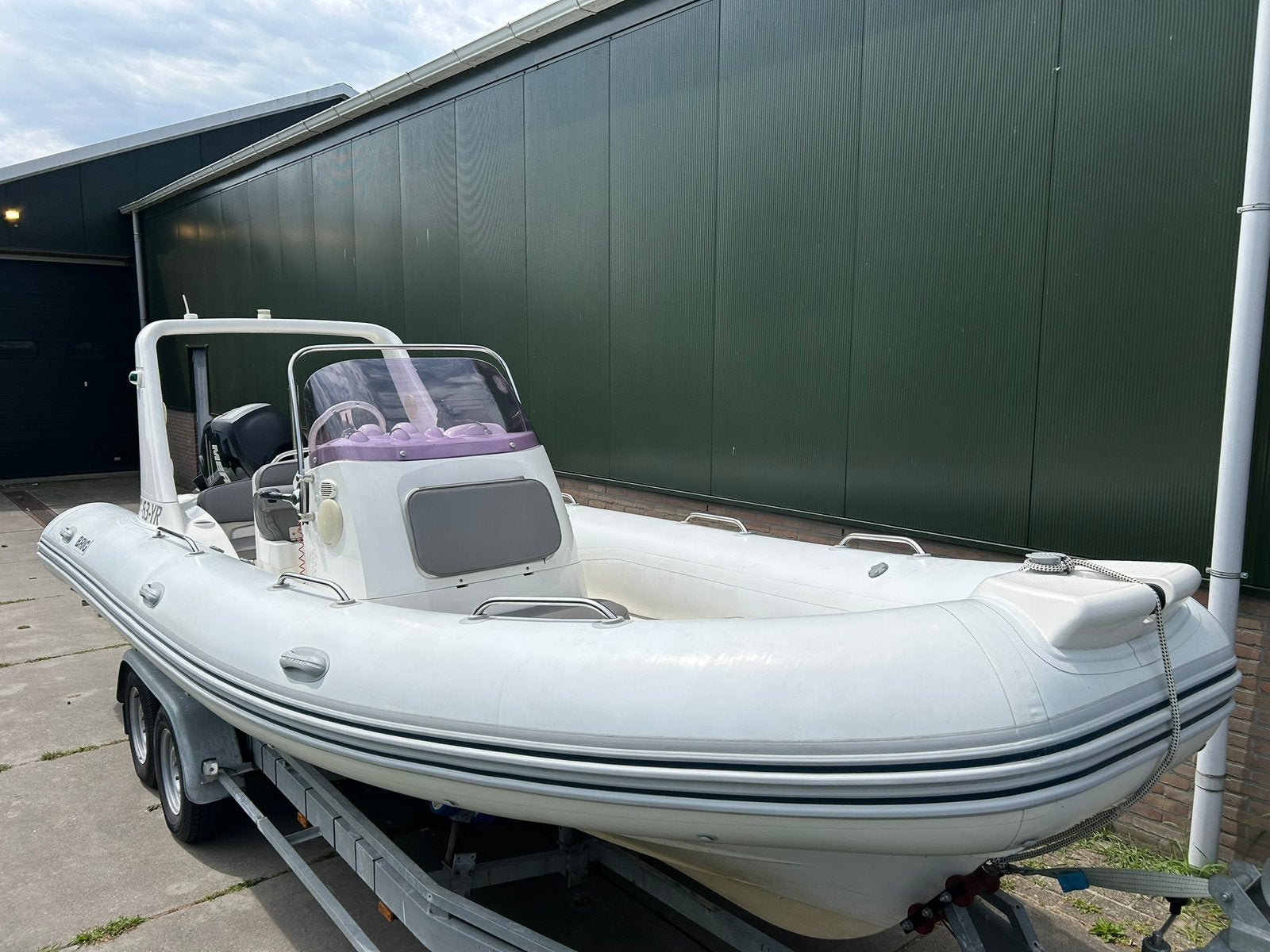 BRIG Eagle 645 RIB met 200 PK Mercury, Brig, Ophalen of Verzenden, 200 pk, 6 m