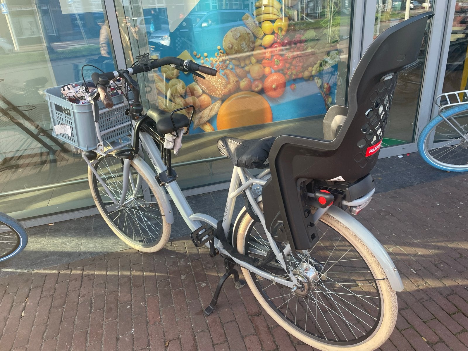 Maxiem mamafiets  met Kinderzitje en Fietsmand, Trommelrem, Ophalen, Overige merken, 53 tot 56 cm
