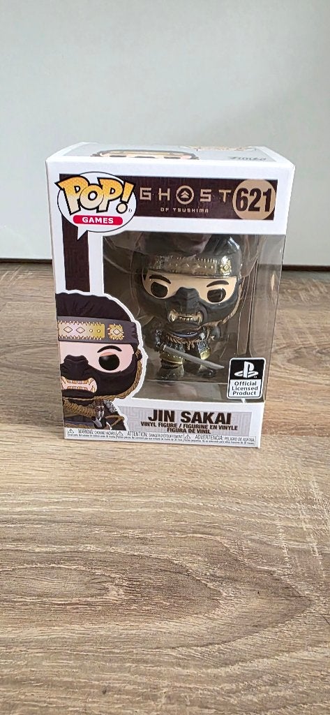 Funko Pop! Jin Sakai #621 Ghost of Tsushima, Ophalen of Verzenden, Zo goed als nieuw