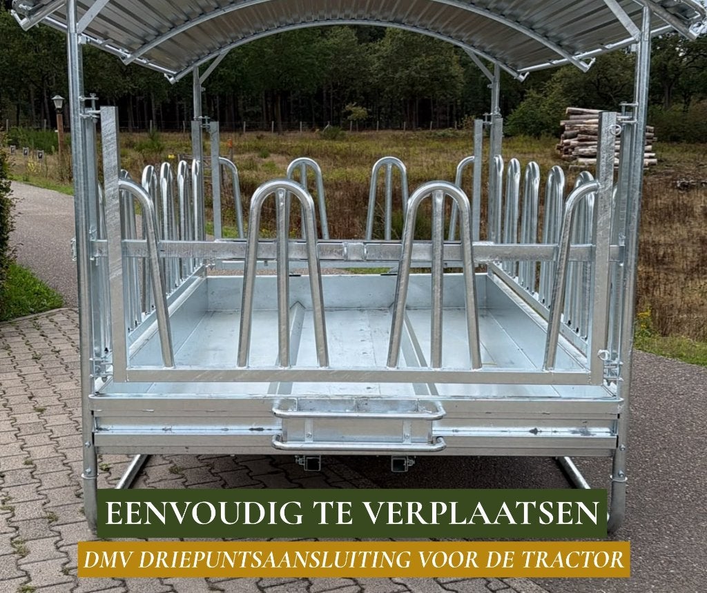 Weidehooiruif, Buitenruif, Hooiruif, Hayfeeder, Opfok, Veld omheiningen, Schaijk, Info@veldomheiningen.nl