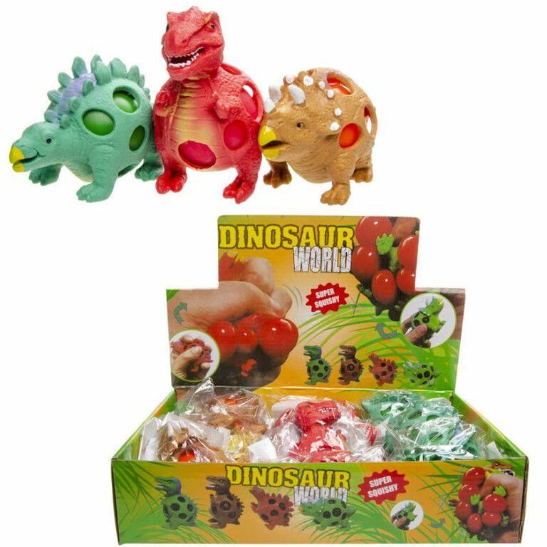 Partijverkoop: 144 Stuks Squishy Dinosaurus Speelgoed, Ophalen of Verzenden, Nieuw, Jongen of Meisje