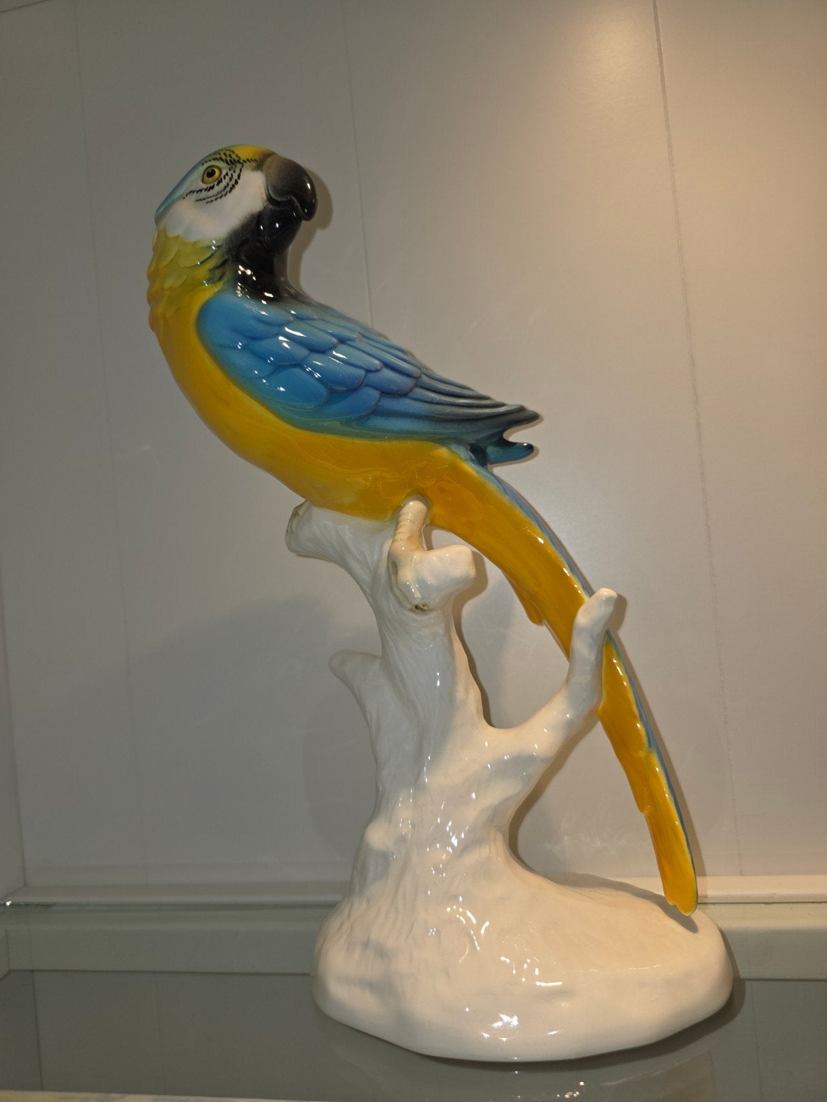 Goebel vogel porselein papagaai, Ophalen of Verzenden, Zo goed als nieuw, Dier