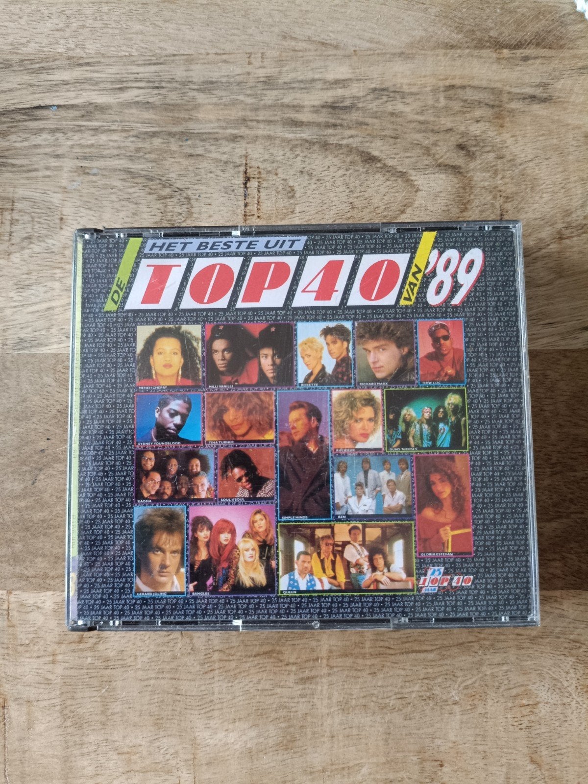 Het Beste Uit De Top 40 Van '89 - Dubbel CD, Gebruikt, Pop, Ophalen of Verzenden, Verzamelalbum