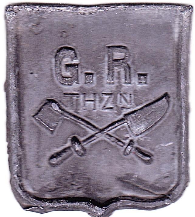 TROTSEERLOODN  G. R.  THZN, Ophalen of Verzenden, Overige materialen