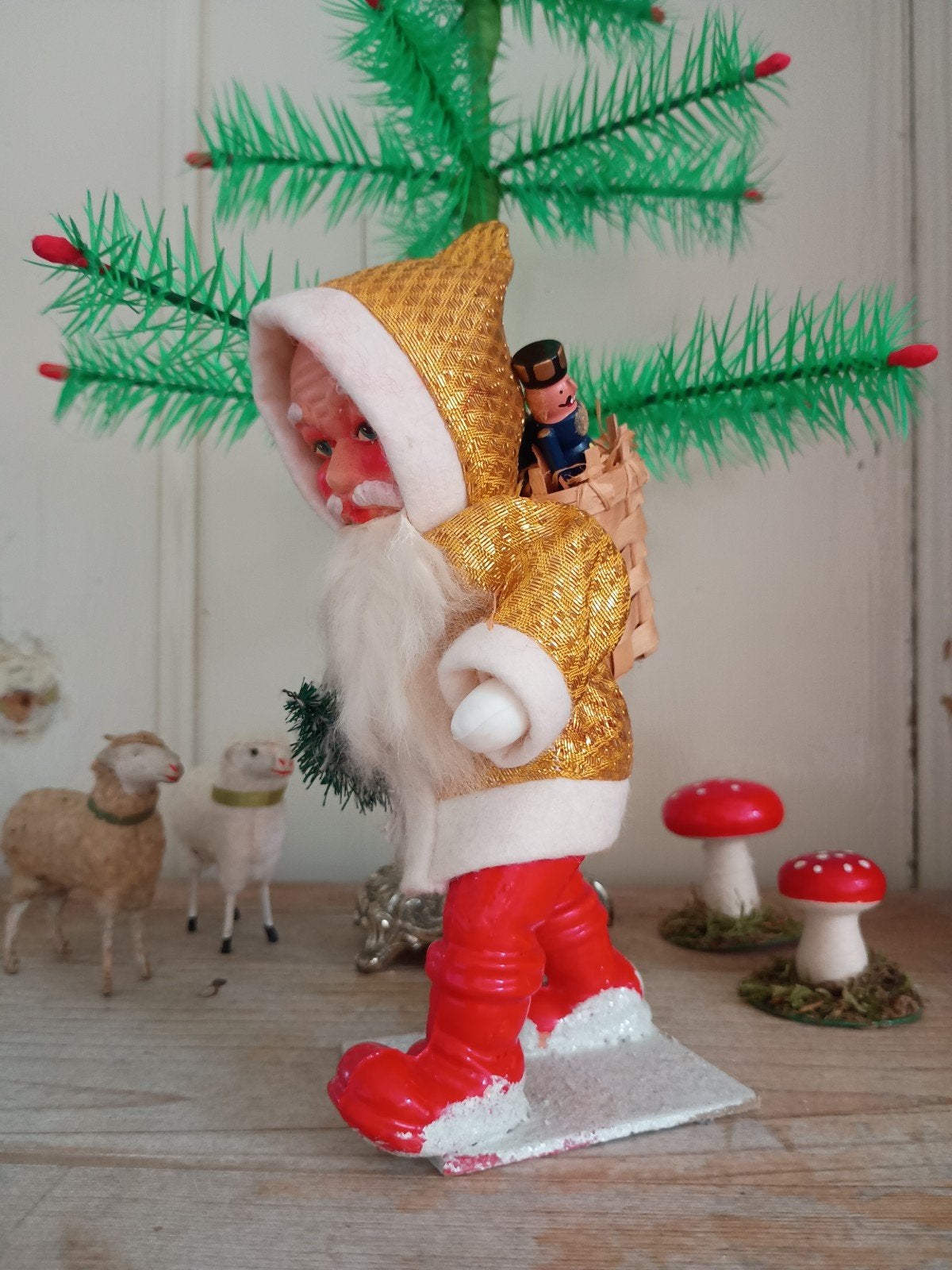 Vintage kerstman, Diversen, Ophalen of Verzenden