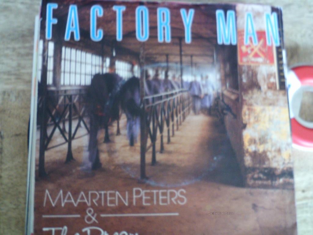 maarten peters / dream - factory man  5mei, 7 inch, Ophalen of Verzenden, Pop, Single