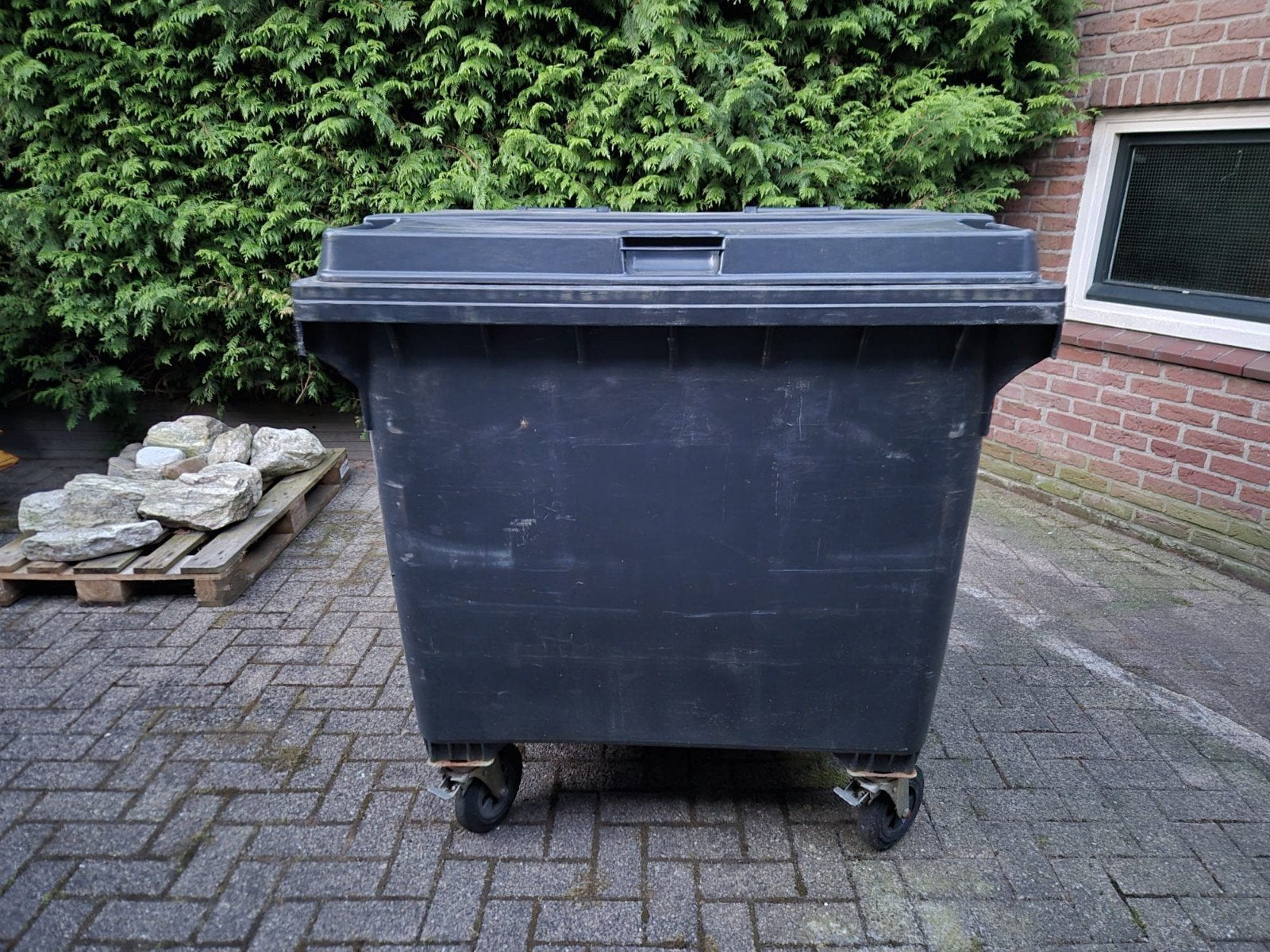 Grote afvalcontainer op wielen, Ophalen of Verzenden