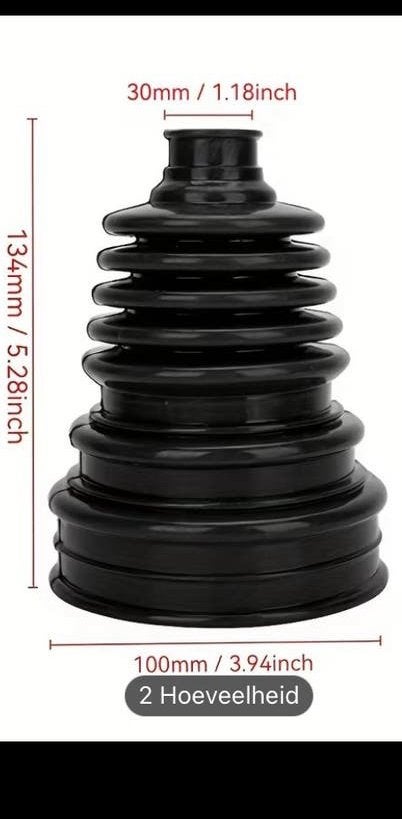 2 stuks aandrijfashoes voor auto - Universeel, Ophalen, Nieuw, Universele onderdelen