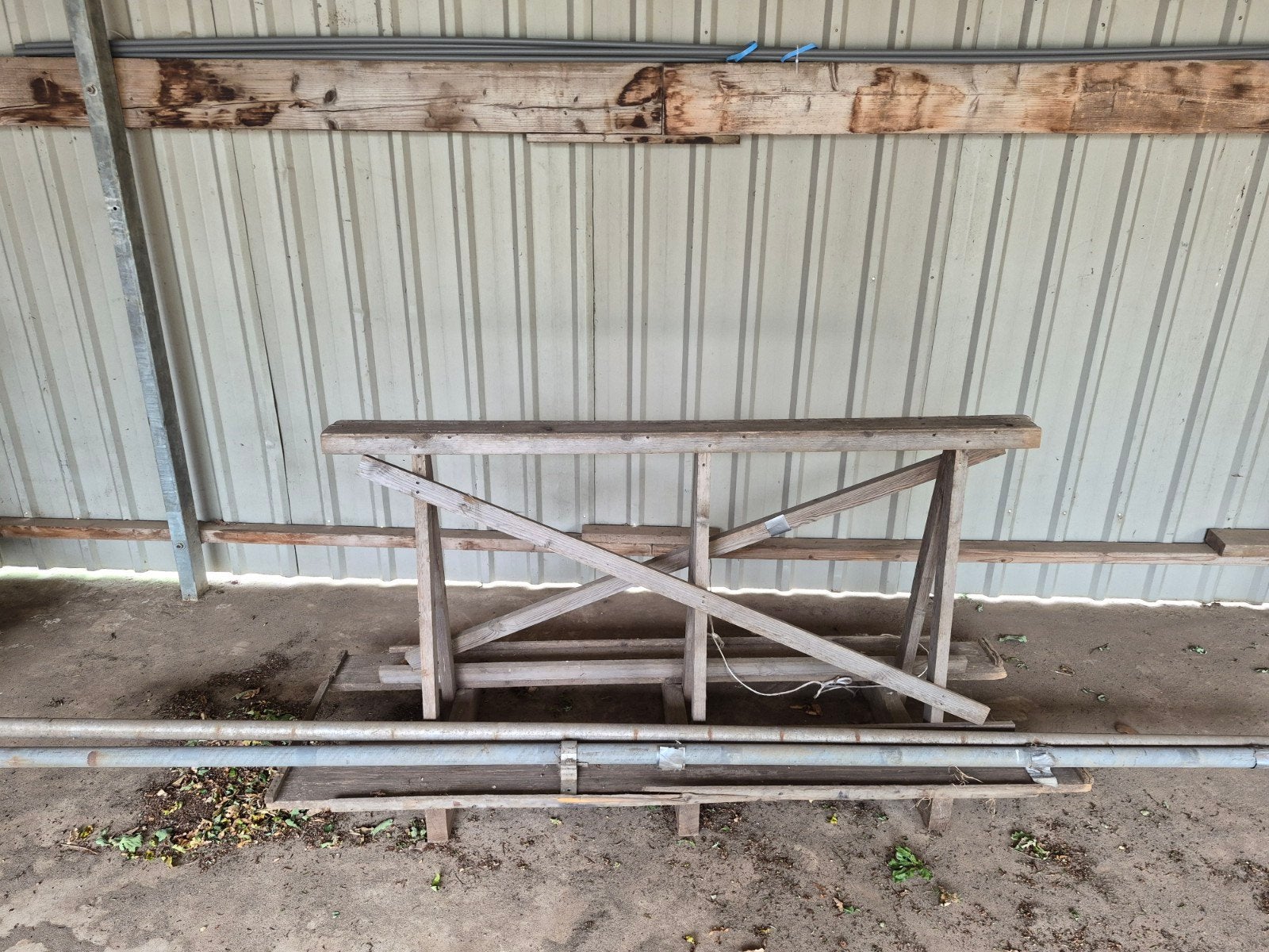 2x Bok voor glas of platen transport, Ophalen