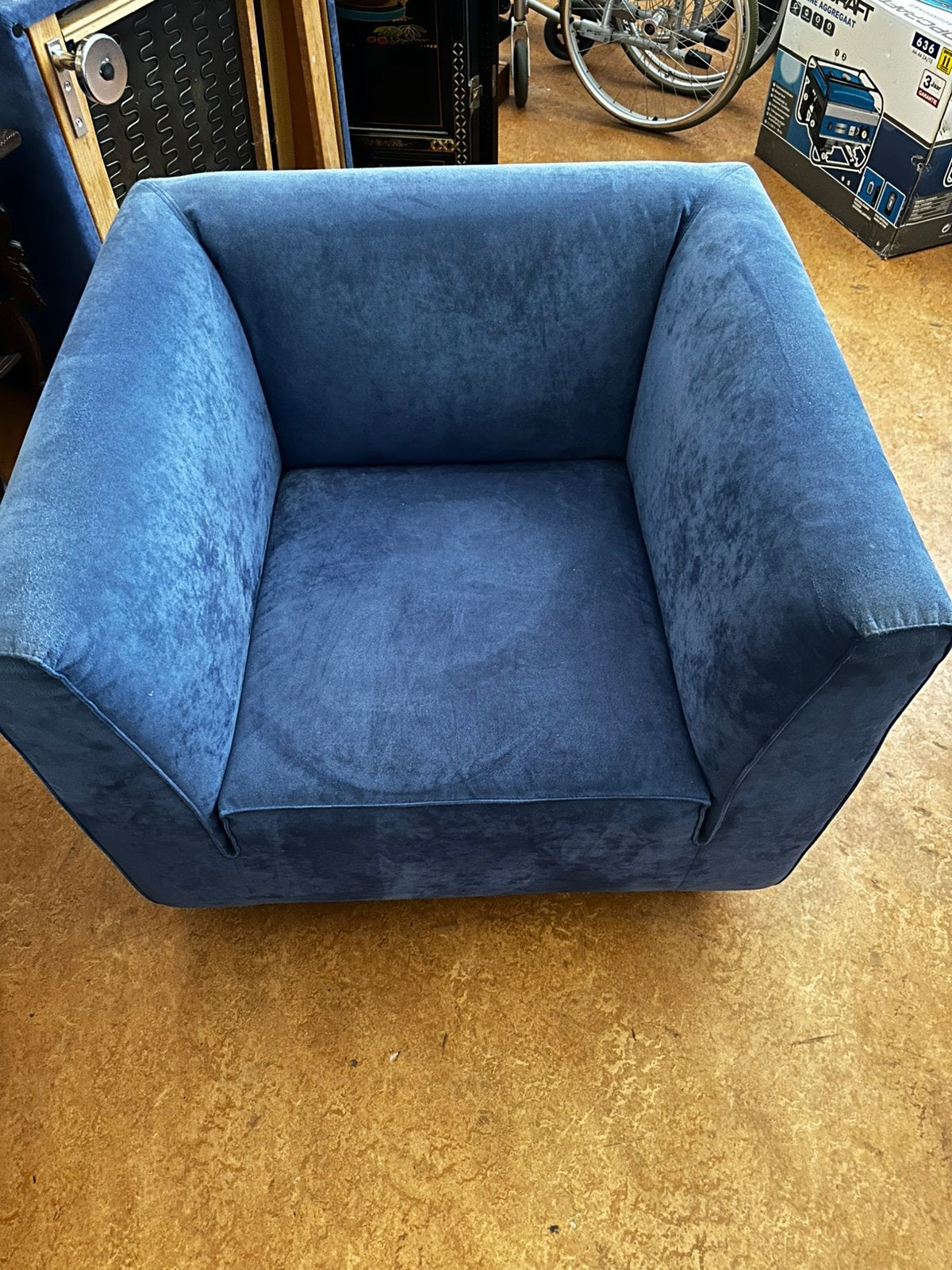 Gelderland 4800 design fauteuil | Henk Vos | Alcantara |, Ophalen, Eenpersoons, 75 tot 100 cm, Zo goed als nieuw