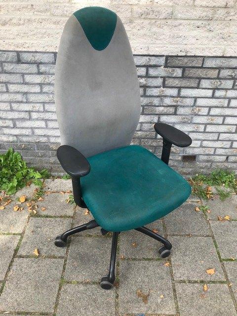 Mooie ergonomische bureaustoel, Huis en Inrichting, Bureaustoelen, Ophalen, Gebruikt, Bureaustoel, Groen
