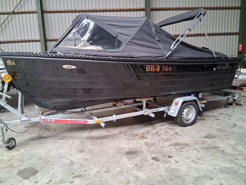 Motorboot Chaloupe 490, inc. 15 PS Mercury u. Trailer, Watersport en Boten, Ophalen, Consoleboot, 15 pk, 2.00 meter