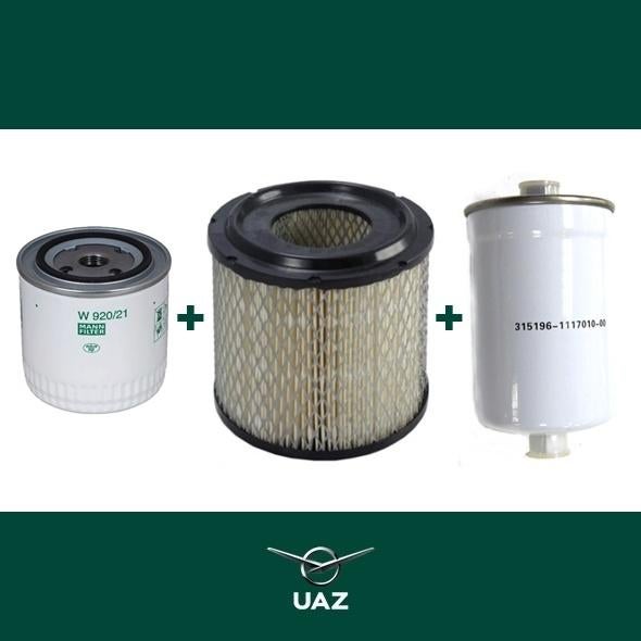 UAZ Bukhanka filter set, Auto-onderdelen, Filters, Overige automerken, Nieuw, Ophalen of Verzenden