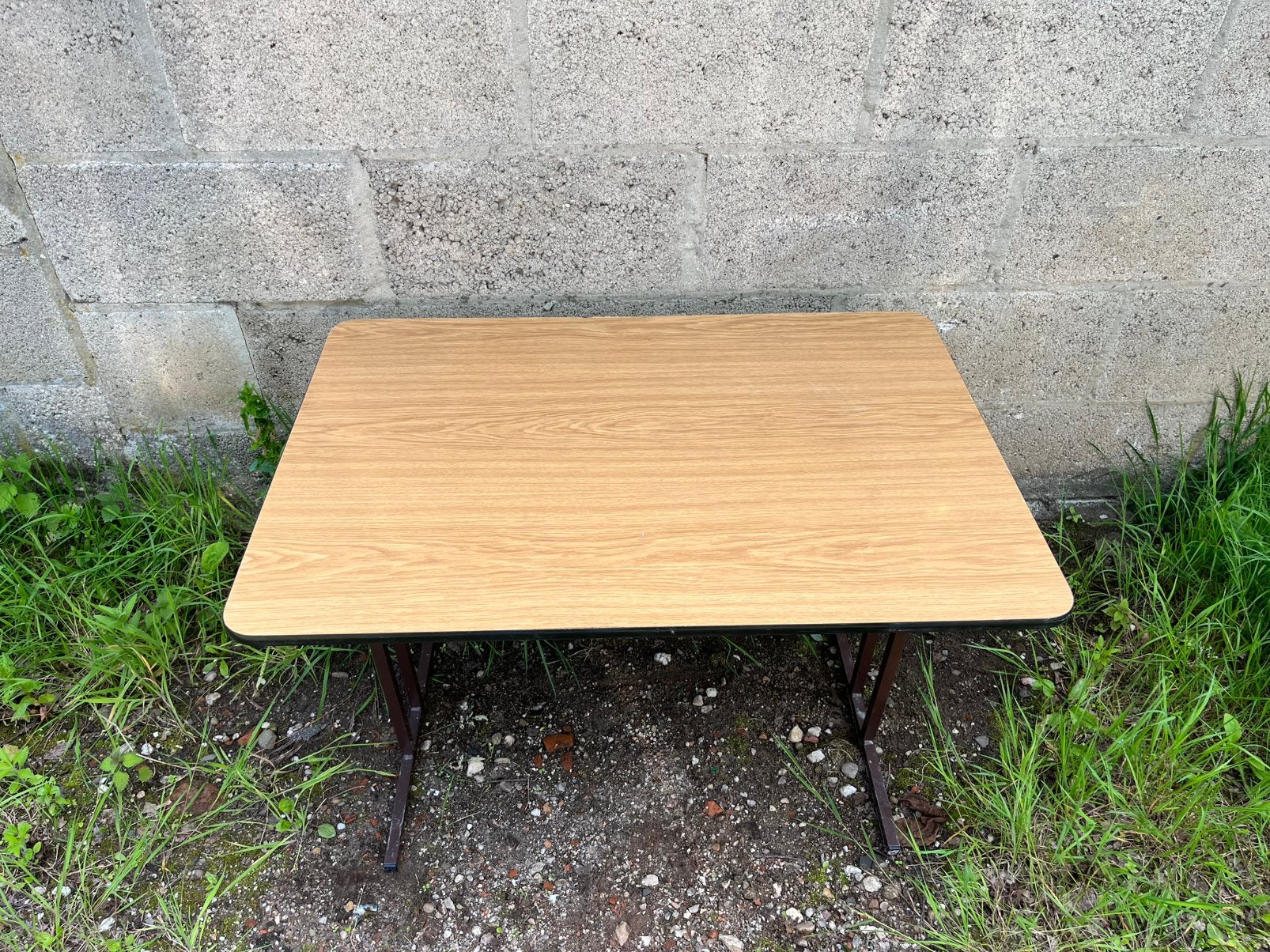 Kampeertafel campingtafel retro, Ophalen, Gebruikt