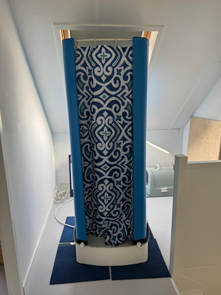 Mobiele nooddouche te koop, Doe-het-zelf en Verbouw, Sanitair, Ophalen, Gebruikt, Douche