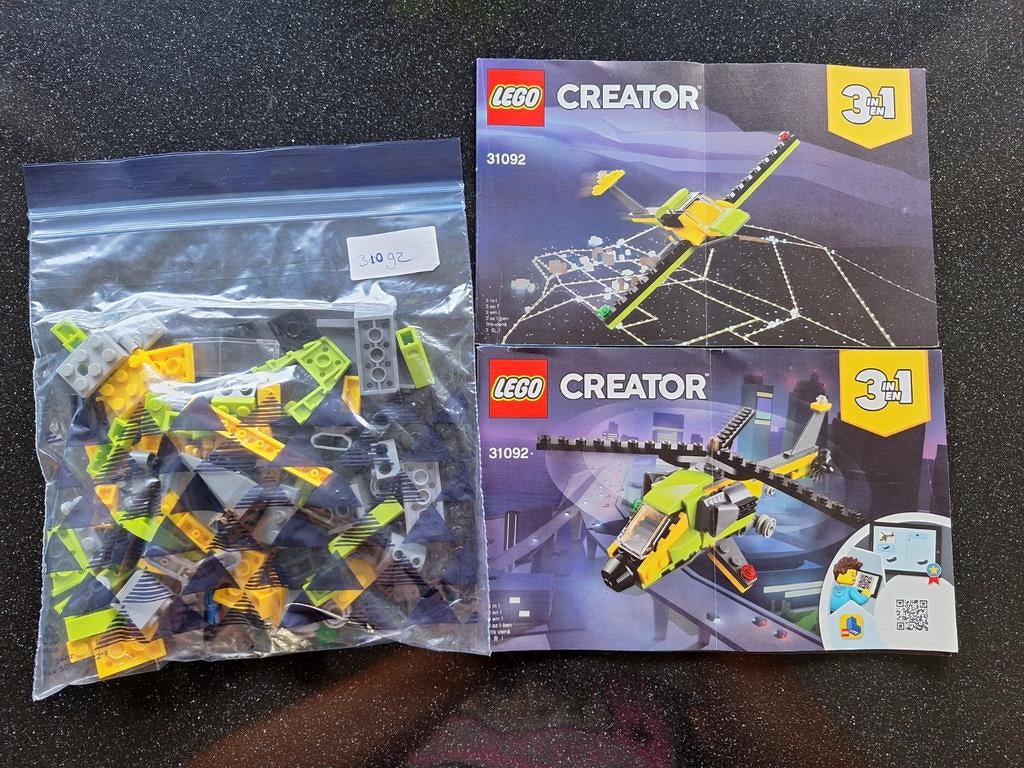 Lego Creator 31092, Ophalen of Verzenden