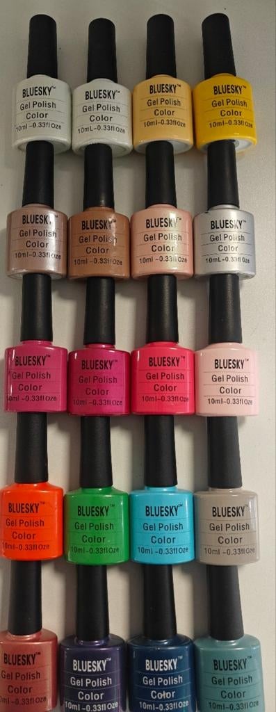 Bluesky Gel Nagellak Collectie -NIEUW €1,-, Overige kleuren, Verzenden, Nieuw, Handen en Nagels