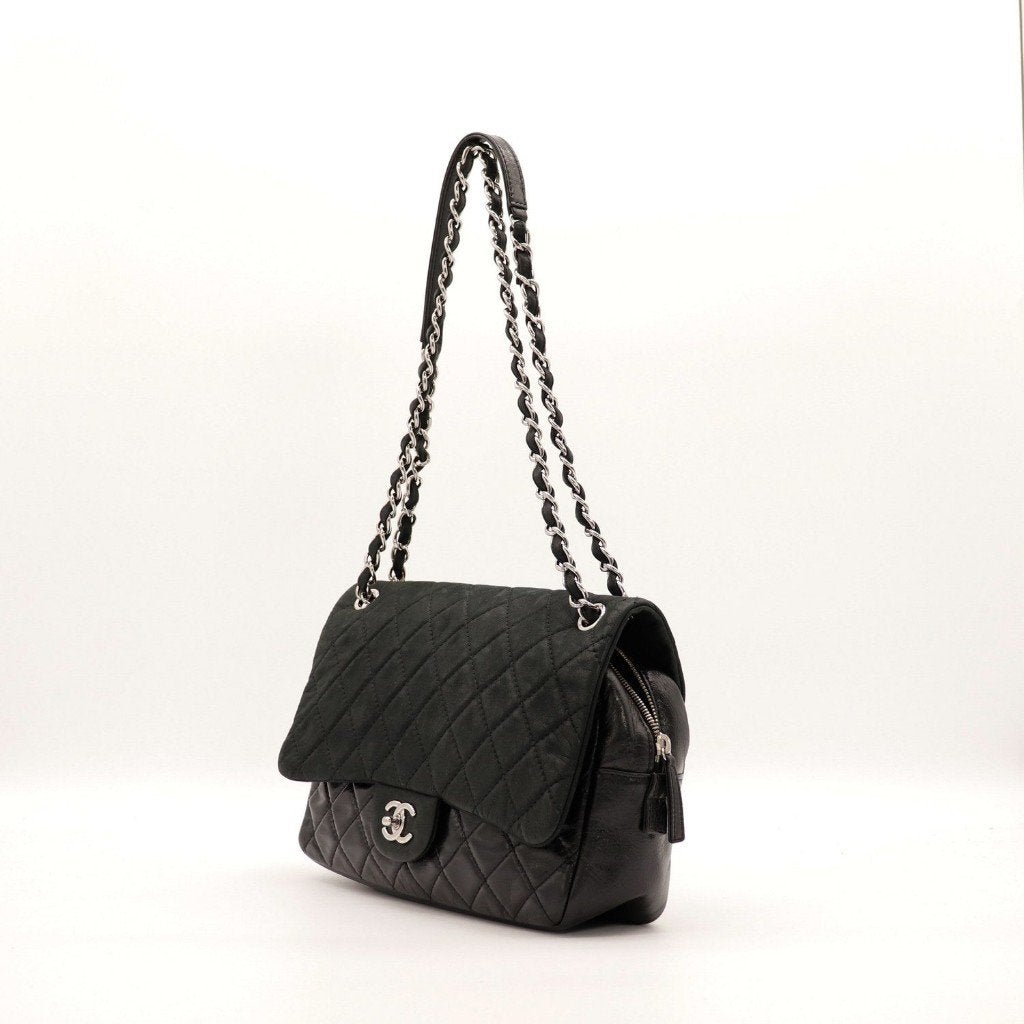 Chanel Timeless schoudertas, Verzenden, Gebruikt, Zwart, Schoudertasje