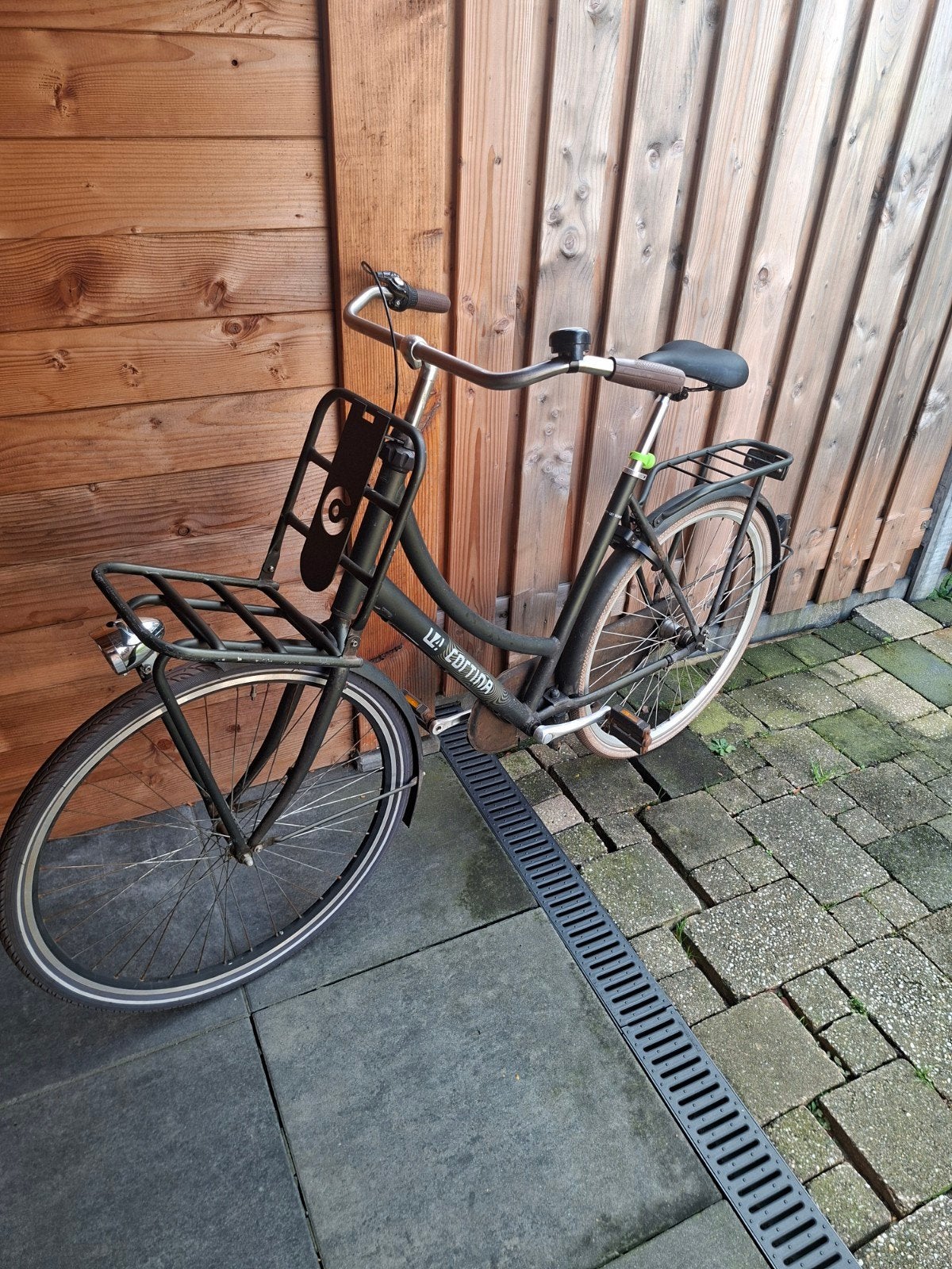 Fiets met rekje, Terugtraprem, Ophalen, Overige merken, 53 tot 56 cm