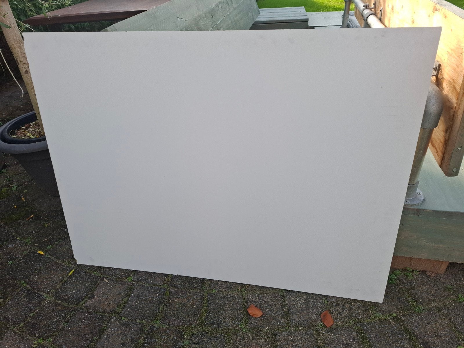 rockpanel 8 mm  wit 118 / 87 cm, Doe-het-zelf en Verbouw, Ophalen, Nieuw, Overige materialen, Minder dan 20 mm
