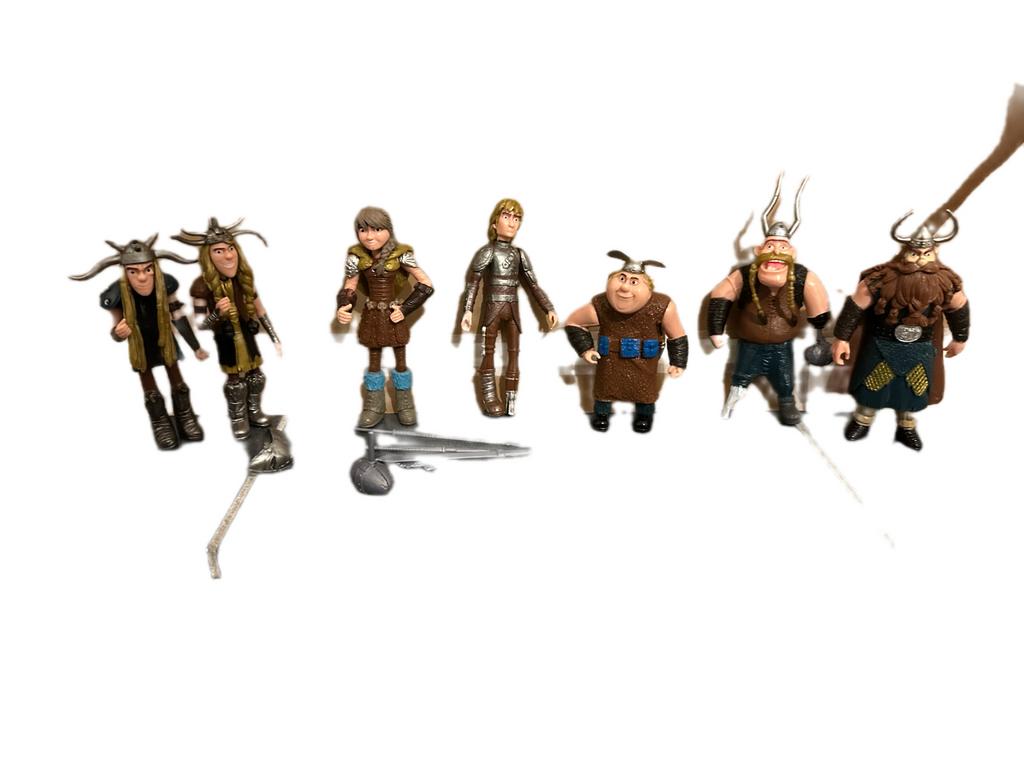 Hoe Tem Je Een Draak Figuren Set - 6 Stuks, Verzenden, Gebruikt