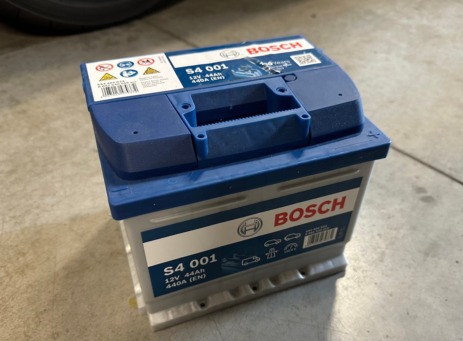 Bosch S4 001 Accu - 12V 44Ah - (S4001), Nieuw