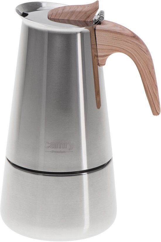 Retourdeal - Moka/Espresso/perculator Pot RVS, 4 tot 10 kopjes, Ophalen of Verzenden, Zo goed als nieuw, Koffiemachine
