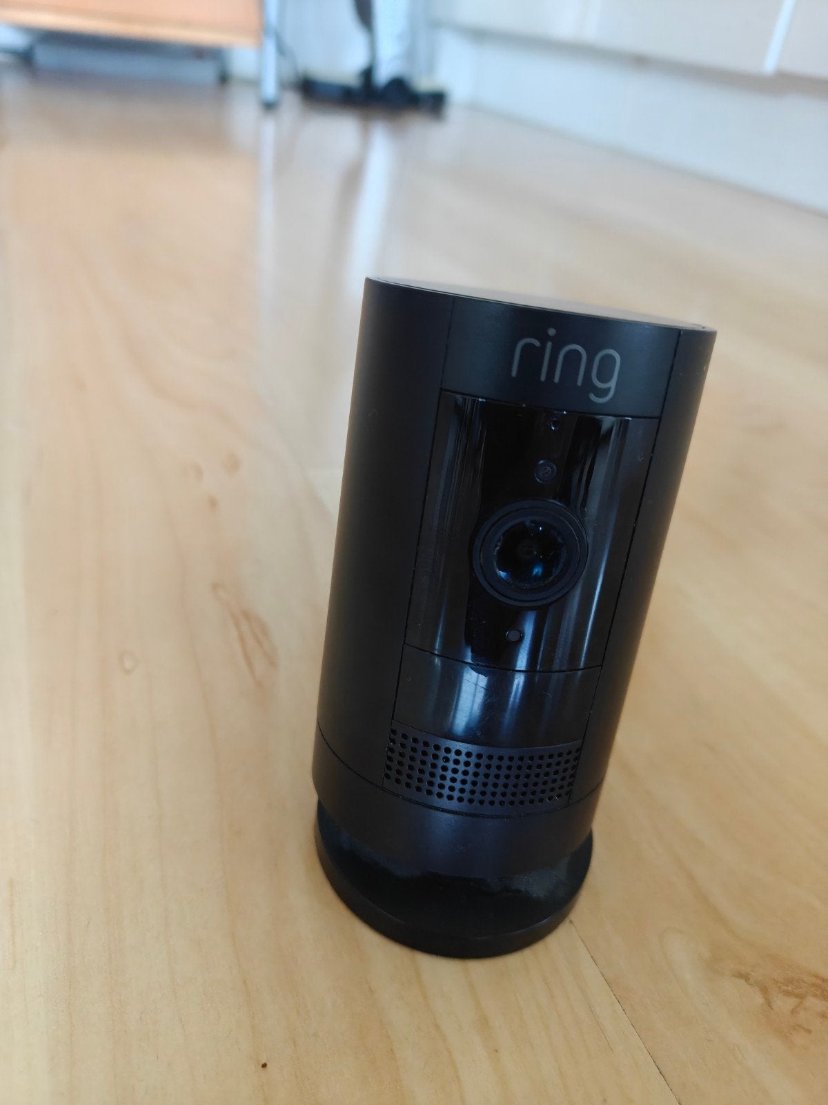 Ring Stick Up Cam Battery -zonder accu, Ophalen of Verzenden, Zo goed als nieuw, Buitencamera