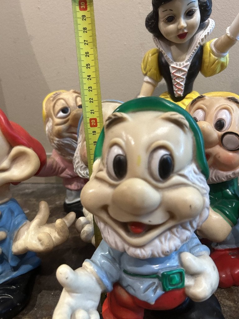 Vintage Disney's Sneeuwwitje & 7 dwergen (ORIGINEEL!!!!), Verzamelen, Ophalen of Verzenden, Sneeuwwitje of Doornroosje, Gebruikt