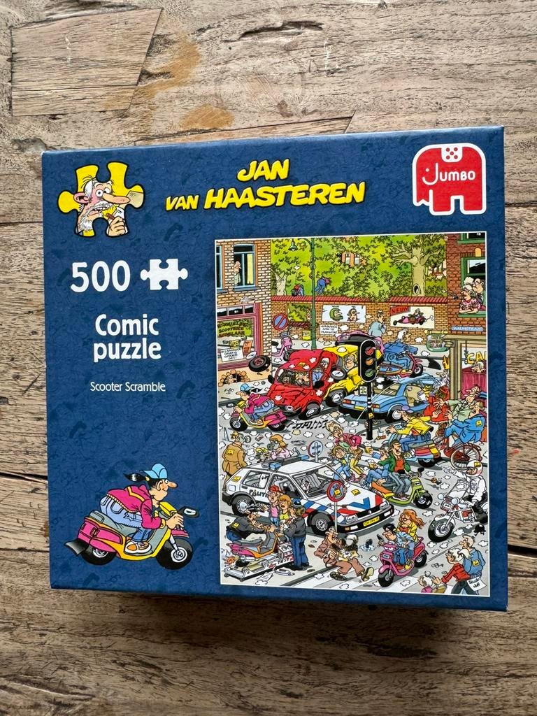 Jan van Haasteren 500 stukjes, Ophalen, 500 t/m 1500 stukjes, Zo goed als nieuw