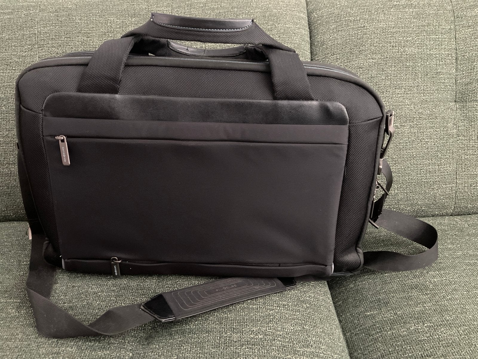 Samsonite laptoptas/aktetas - Zwart, 50 cm breed, Ophalen, Gebruikt, Zwart, Overige merken