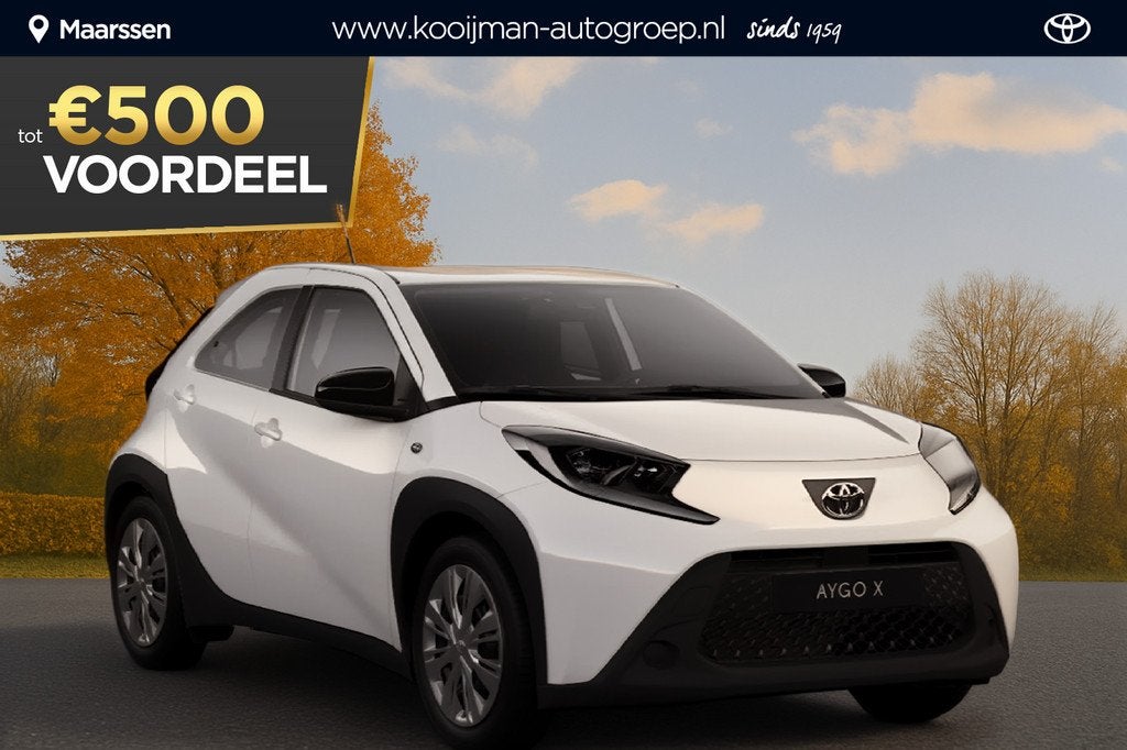 Toyota Aygo X 1.0 VVT-i MT Play €20.750,- RIJKLAAR! Nu €, Auto's, Toyota, Bedrijf, Te koop, Aygo X, ABS, Achteruitrijcamera, Adaptive Cruise Control