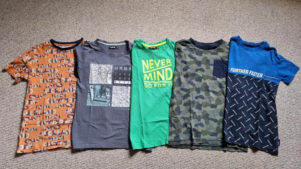 Diverse t-shirts met korte mouwen maat 134/140, Kinderen en Baby's, Ophalen of Verzenden, Jongen, Shirt of Longsleeve