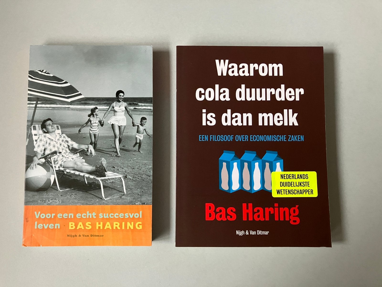2 x Bas Haring, Ophalen of Verzenden, Zo goed als nieuw, Sociale wetenschap