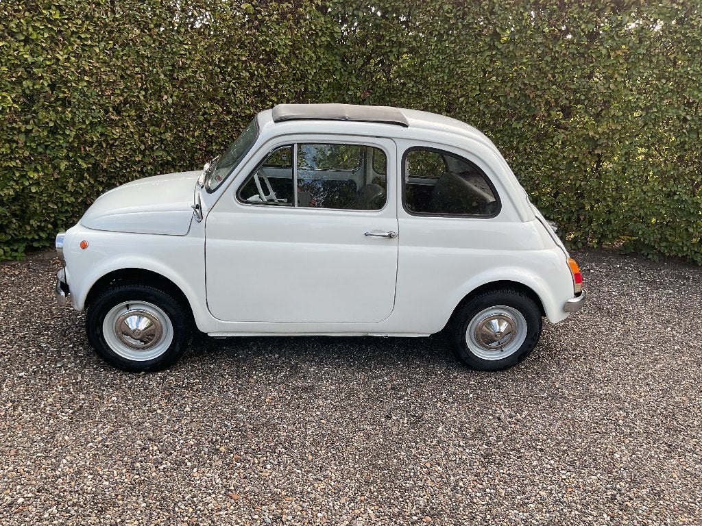 Fiat 500, Auto's, Achterwielaandrijving, Zwart, Wit, Handgeschakeld