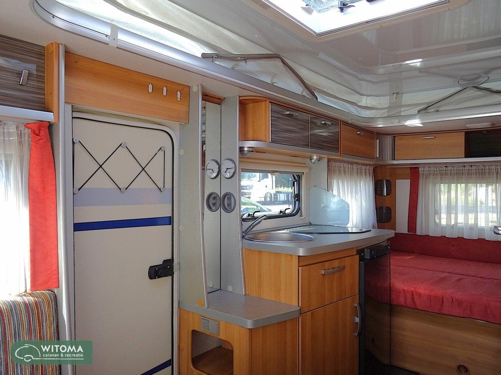 Eriba Feeling 425 mover -unico luifel, Caravans en Kamperen, Schokbreker, Standaardzit, Bedrijf, 750 - 1000 kg