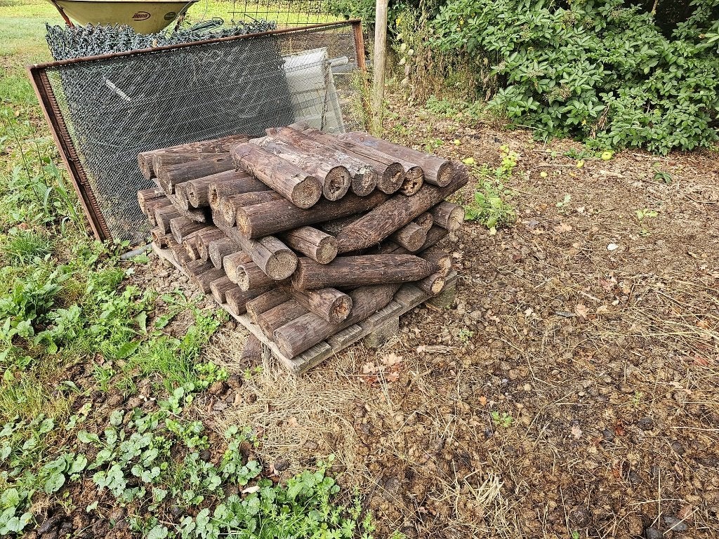 Paaltjes voor border / afscheiding, Ophalen, Gebruikt, Overige typen, Minder dan 25 cm