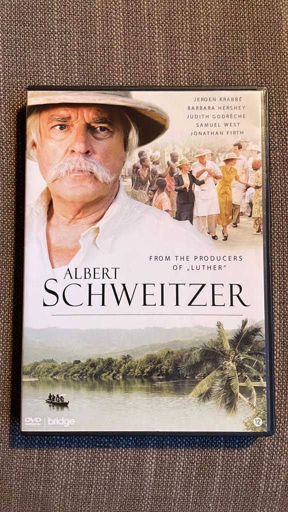Albert Schweitzer DVD - Historisch Drama met Jeroen Krabbé, Vanaf 12 jaar, Ophalen of Verzenden, Zo goed als nieuw, Historisch of Kostuumdrama