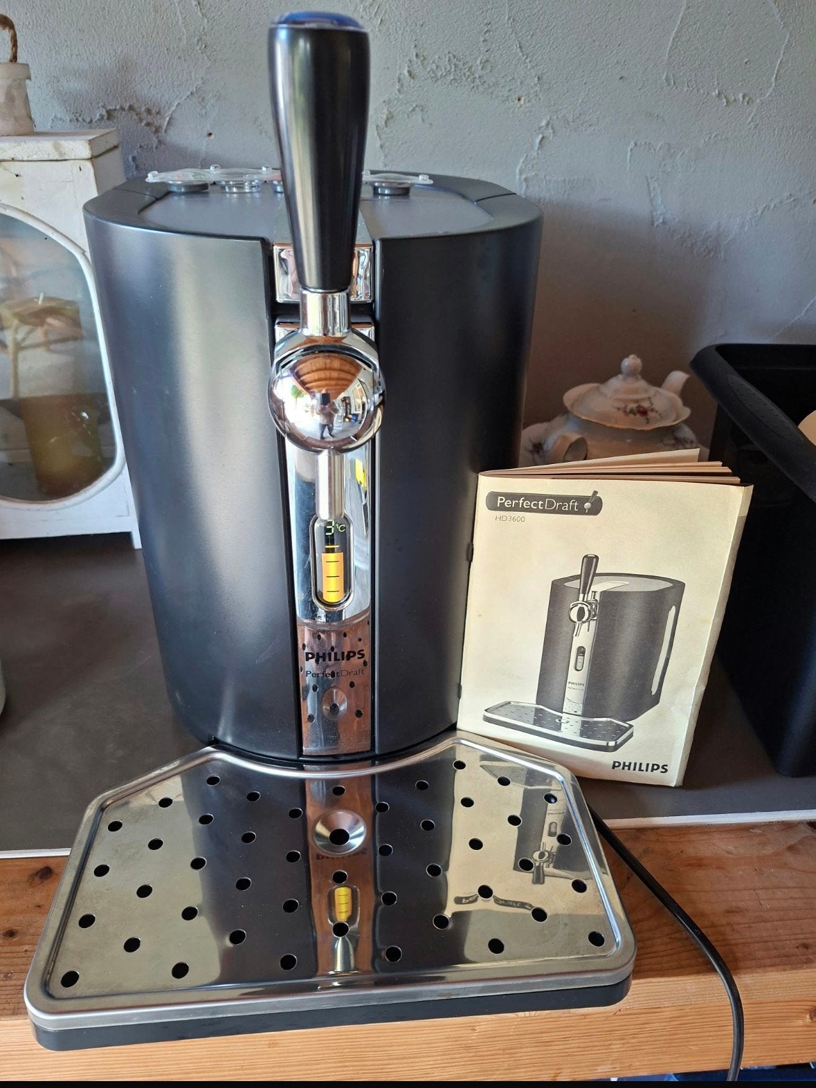 Biertap 1x gebruikt dus nog helemaal als nieuw, Ophalen, Zo goed als nieuw, Philips