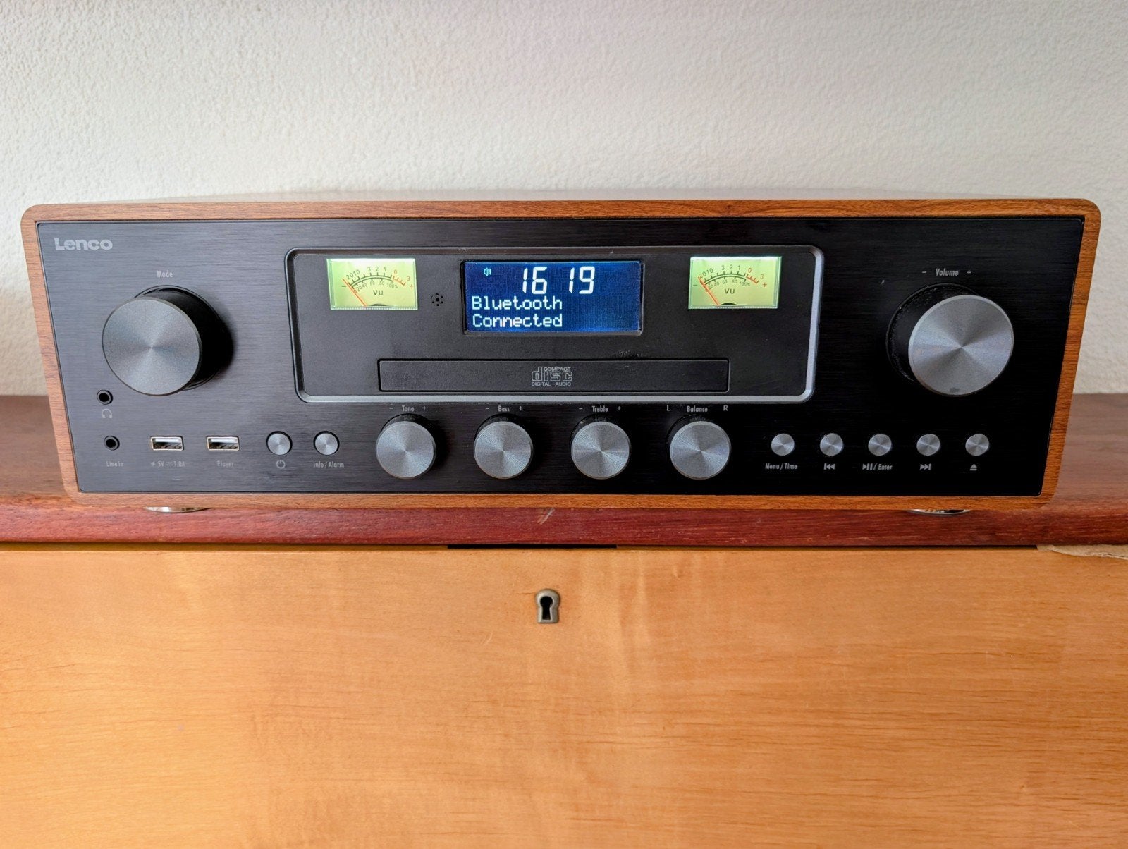 Lenco DAR-081WD (goed lezen), Overige merken, Gebruikt, Lenco, Met radio
