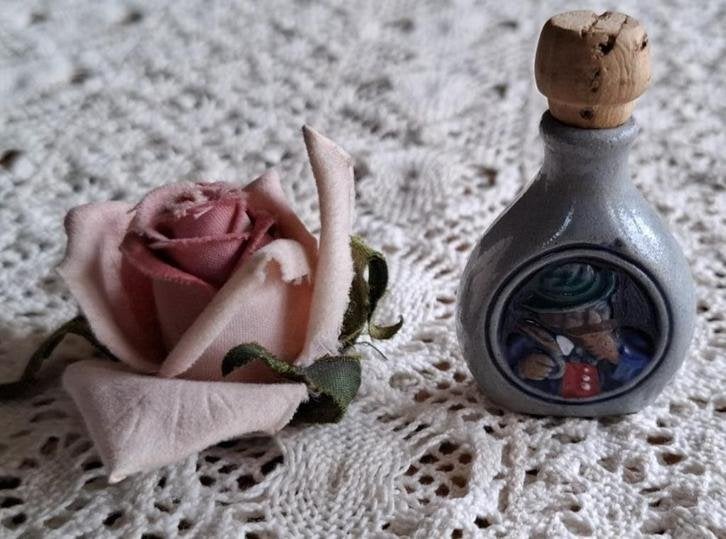 Vintage Duits mini snuiftabak flesje, a Boarische Pris, Ophalen of Verzenden