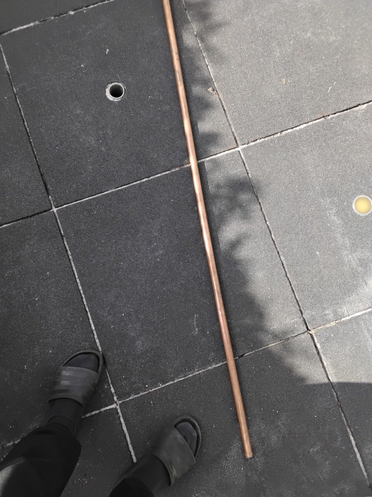 Koperen buis 22mm 1.5 meter lang, Ophalen, Gebruikt, Minder dan 25 mm, Overige typen